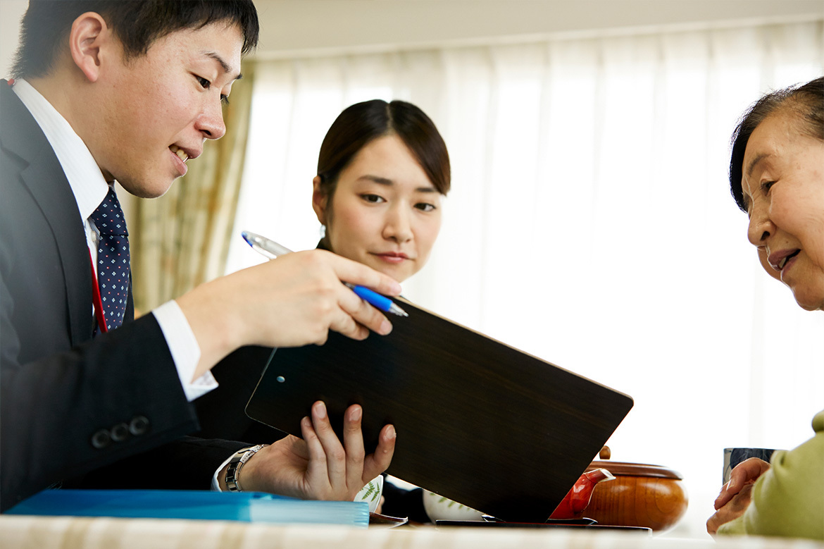 写真：生活相談員